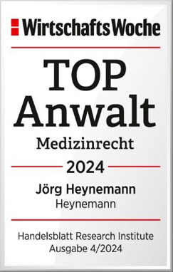 Anwalt Medizinrecht Berlin Kanzlei Heynemann Top Anwalt 2024